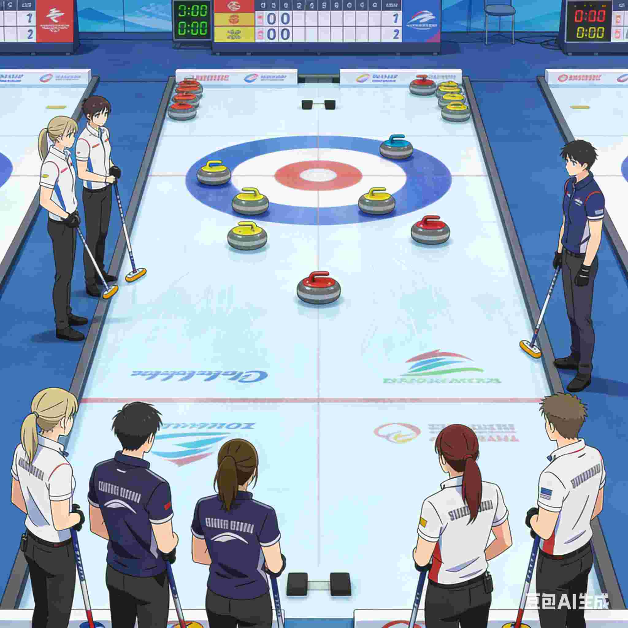 桌面冰壶游戏缩略图